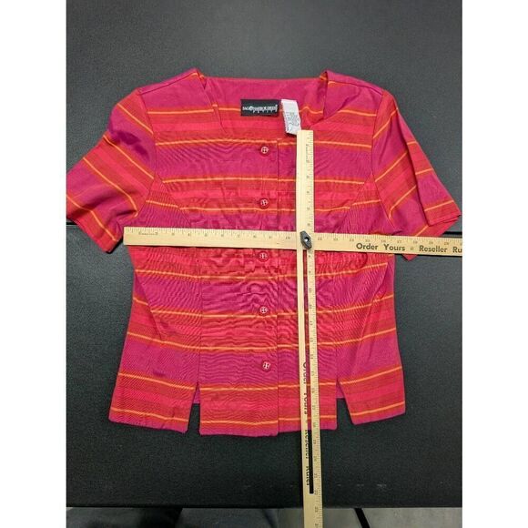 Sag Harbor Pink and Orange Jacket Women's 10P - Picture 4 of 4